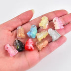 16Pcs Acrylic Ghost Focal Beads for Pens Colorful Ghost Fancy Space Beads for DIY Craft Beadable Pens Keychain Bracelet Necklace Earrings Jewelry Making - color: Ghost