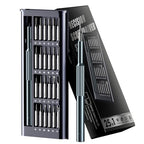 NSZETZ 25-in-1 Precision Screwdriver Set, Professional Mini Repair Tool Kit with Magnetic Drivers for Macbook, Laptop, Phone, Watch, Glasses, Ring Doorbell, Electronics, Small Gadget Gift for Men - style: 25-in-1 CRV