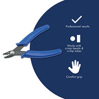 Beadalon Crimp Tool Mighty - Fits Crimp Beads #2-3, Crimp Tubes #4, Dark Blue, 5.25 in / 13.3 cm - color: Dark Blue, size: Mighty