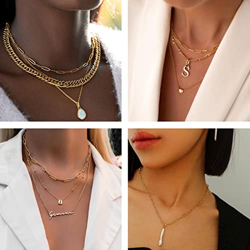 KYUNHOO 5M Gold Plated Stainless Steel Chain for Jewelry Making 4mm Wide Embossed Oval Paperclip Chain Bulk Soldered Jewelry Chain Spool with Lobster Clasps and Jump Rings for DIY Crafts - color: Embossed Paperclip Gold