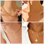 Wisreach Chains Jewelry Making Supplies Gold Chain for Making Jewelry, 111.5 Feet 15 Rolls for DIY Necklace Bracelet Findings with Jump Rings/Lobster Clasps/Connectors - color: Gold