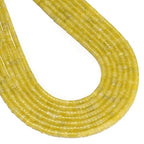 177 Pcs 2x4mm Natural Lemon Jade Stone Bead Heishi Disc DIY Beads for Bracelets Jewelry Making Crafts - color: Lemon Jade, size: 2x4mm