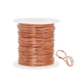 Tenn Well 20 Gauge Jewelry Wire, 328 Feet 0.8mm Bendable Aluminum Craft Wire for Jewelry Making, Beading, Sculpting and Bonsai Training (Copper) - color: Copper, size: 20 Gauge