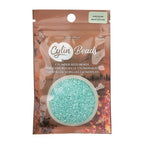 John Bead 25g Cylin Beads Green Glow in Dark AB 11/0 Glass Cylindrical Seed Beads for Jewelry Bracelets Necklaces Earrings Making Embroidery - color: Green Glow in Dark AB
