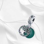 925 sterling silver bracelet necklace pendant, women's jewelry gift, dream catcher net bead pendant, suitable for original bracelets, parties, birthday jewelry gifts - color: PAC024