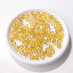 Raicegs 100pcs 8mm Citrine Beads Natural Gemstone Beads Round Loose Beads for Jewelry Making DIY Bracelets Necklace - color: Citrine, size: 8mm Round