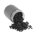Mandala Crafts Black Heishi Beads 4mm – 6000 Flat Polymer Disc Clay Beads for Adult Jewelry Making Spacer Beads, Bracelets, Necklaces, and Earrings - color: Black, size: 4mm 6000 Pcs