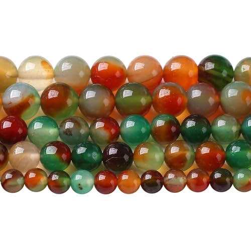 4mm 90pcs Natural Peacock Agates Beads for Jewelry Making Semi Precious Loose Gemstones Beads DIY Bracelet Necklace 15" 1 Strand(Peacock Agate, 4mm) - color: Peacock Agate, size: 4mm