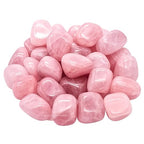 Amazing Gemstone Star Rose Quartz Crystal Tumbled Stones Polished Rocks - Natural Gem Stones for Healing - DIY Crystals for Protection (1 Piece) - color: Star Rose Quartz