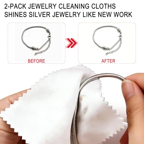 Velvet Jewelry Organizer for Drawer, 6-Piece Stackable Jewelry Trays with Removable Dividers, Drawer Organizer Inserts Set with 2 Cleaning Cloths for Women Dresser Vanity, Beige