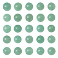 AD Beads 8mm Natural Round Loose Beads 110 Pieces, for Making 108 Mala Prayer Beads Necklace, Bracelet & Yoga Meditation, Jewelry Design (Green Adventurine) - color: Green Adventurine