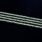 Adabele 15 Inch Natural Green Prehnite Healing Gemstone 3mm (0.12 Inch) Tiny Small Faceted Round Loose Beads Stone Spacer (105-115pcs) for Craft Jewelry Making GK3-12 - color: Green Prehnite, size: 3mm (0.12") - 15 inch/1 strand