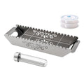 Sthmeyue Bead Baking Rack, Polymer Clay Tools, Clay Bead Drying Rack Jewelry Making Supplies（with 20 Pins & 2 Roll of Elastic Strings）