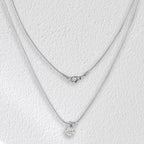 12 PCS Stainless Steel Snake Chain Necklace with Lobster Clasps, Thin Stainless Steel Chain Necklace for Jewelry Making