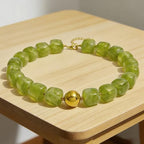 Colorful Beaded Choker Necklace for Women Boho Large Square Acrylic Beaded Necklace Adjustable Surfer Beach Strand Necklces Summer Jewelry Accessories - color: Green
