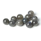 100Pcs Natural Stone 6mm Grey Moonstone Round Loose Gemstone Energy Healing Beads Hole Size 1mm DIY Smooth Beads for Bracelet Necklace Earrings Jewelry Making - color: Grey Moonstone, size: 6mm