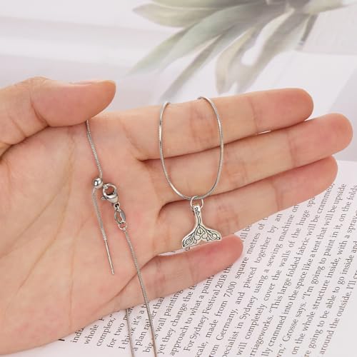 Crisjanggo 10 Pcs Adjustable Stainless Steel Chain Bulk 20 Inch Dainty Snake Necklace Chains with Lobster Clasps for Jewelry Making - color: Silver Snake