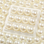 20mm White Pearl Beads 180pcs Chunk Bubblegum Bead Acrylic Pen Ball Beads for Pen Bag Jewelry Making Necklace Bracelets (White Pearl) - color: white pearl