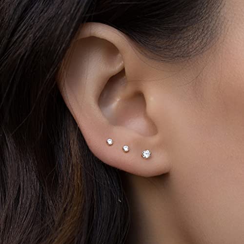 QWALIT Piercing Taper Threadless Insertion Tool - Titanium Labret Pin 16g, 18g, 20g - color: C1 - Titanium Curved 20g/18g
