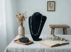 Chip Shell, 260pcs 5-8mm Irregular Shell Beads with Holes, Forest Green Shell & Moss Agate Like Chip Beads for Jewelry Making - color: Forest Green