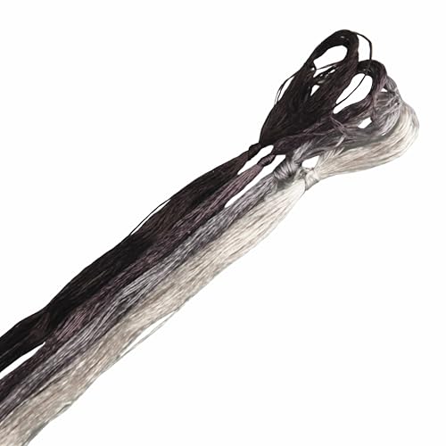 4 Skeins Mulberry Silk Floss Embroidery Thread Floss-Cross Stitch Threads China Silk Woven Jewelry Threads DIY Sewing Kits (09) - color: 09