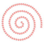 DIYOMR 100Pcs Round Silicone Beads - 15mm Pink, Ideal for Necklaces, Bracelets, Pens & Keychains - color: Pink, size: 15mm