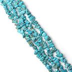 LAIDANLA Blue Turquoise 400pcs Natural Chip Stone Beads 5-8mm Healing Crystal Irregular Gemstones Drilled DIY Loose Rocks Bead Crystal for Bracelet Earrings Necklace Jewelry Making Crafting - color: C-Blue Turquoise