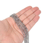 3mm Labradorite Faceted Gemstone Round Loose Beads Strand 15.5-16" DIY Jewelry Making - color: Labradorite