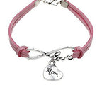 YYaaloa Mini Love Heart "Mom" Pack of 40 DIY Charms Pendant for Crafting, Jewelry Making Accessory