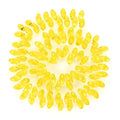 200pcs Czech 12mm Faceted Teardrop Briolette Crystal Glass Loose Beads Pendant Drop Spacer Bulk Light Topaz Yellow for DIY Jewelry Making CCT2-9 - color: Light topaz, size: 12x6mm - 200pcs