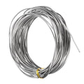 M METERXITY 13 Gauge Stainless Steel Craft Wire, 1.8mm 32.8 ft Bendable Floral Snare Wire for Jewelry Making/Sculpting/Armature Crafting/Floral Bonsai/DIY Crafts - size: 13 Gauge x 32.8 ft