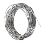 M METERXITY 13 Gauge Stainless Steel Craft Wire, 1.8mm 32.8 ft Bendable Floral Snare Wire for Jewelry Making/Sculpting/Armature Crafting/Floral Bonsai/DIY Crafts - size: 13 Gauge x 32.8 ft