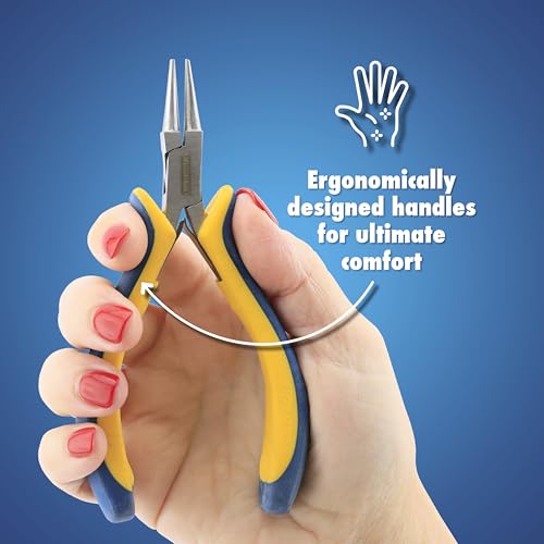Beadalon Ergo End Cutter – Precision Wire Cutters for Jewelry Making & Beading Supplies, 5.25 in - style: End Cutter