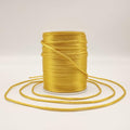 2 mm 330 Feet Satin Nylon Cord String for Jewelry Making Bracelet Necklaces Beading Thread Rattail Macrame Kumihimo Chinese Knot Craft - size: Gold