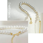 Spring Clasps Sterling Silver with Open Jump Rings Gold Necklace Clasps and Closures for Jewelry Making,Made in Italy - color: 3gold, size: 0.28inch
