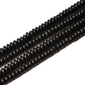 2x4mm 150pcs Natural Black Onyx Rondelle Stone Beads Semi-Precious Disk Loose Gemstones Bead for DIY Jewelry Making - color: Black Onyx