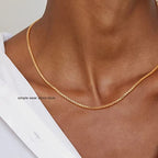Freekiss Women's Layered Necklace Set - 3 Piece Dainty Gold Jewelry for Everyday Stacking | 14K Gold Plated Snake Chain, Rope Chain, Cuban Chain | Adjustable Length 14-18.5 Inch | Gift Ready - color: Gold, style: Paperclip+O Chain+Box Chain