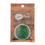 John Bead 25g Cylin Beads Emerald Silver Lined 11/0 Glass Cylindrical Seed Beads for Jewelry Bracelets Necklaces Earrings Making Embroidery - color: Emerald Silver Lined