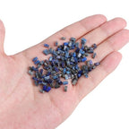 Beadia Natural Lapis Lazuli Stone Tila Beads 5x2mm Rectangle 2-Hole Spacer Beads for DIY Bracelet Earring Making 15"/Strand - color: Lapis Lazuli, size: 5x2mm