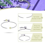 DanLingJewelry 10Pcs 304 Stainless Steel Adjustable Bolo Bracelets Slider Extender Chains with Box Chains for Bracelets Jewelry Making - color: StyleⅨ-10 pcs-Platinum