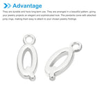 PATIKIL Letter Charm, 50pcs Alphabet Initial Pendant Charm Bulk DIY for Jewelry Making Bracelets Earrings Necklace - style: Q