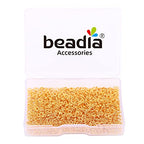 BEADIA 18K Gold Plated Jump Rings Non Tarnish 3mm 1200pcs for Jewelry Making Findings - color: Gold, size: 0.5x3mm
