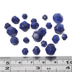 BEADIA Faceted Natural Lapis Lazuli Stone Round Beads 6mm 36cm/Strand for Jewelry Making - color: Lapis Lazuli, size: 6mm