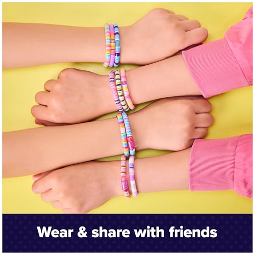 Cool Maker, Stack’d Heishi Studio Bracelet Making Kit with Easy Beading Pen & Over 1200 Beads for Bracelets, Makes 15, Arts and Crafts Kids Toys for Girls Ages 7 and up - style: Heishi Studio Bracelet Maker