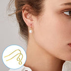 1800Pcs Earring Hooks for Jewelry Making Kit,Hypoallergenic Ear Wires Fish Hooks with Jump Rings and Earring Backs,Earring Findings French Earring Hooks for DIY Earrings Making Supplies(Silver,Gold) - color: 1800Pcs Gold,Silver