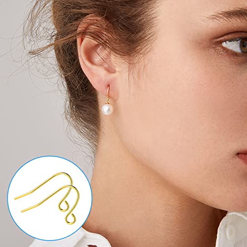 1800Pcs Earring Hooks for Jewelry Making Kit,Hypoallergenic Ear Wires Fish Hooks with Jump Rings and Earring Backs,Earring Findings French Earring Hooks for DIY Earrings Making Supplies(Silver,Gold) - color: 1800Pcs Gold,Silver