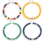 BOMAIL 4PCS Chunky Acrylic Beads Necklaces for Women Boho Colorful Resin Bead Choker Necklaces Set Big Bead Choker Necklace Fashion Trendy Summer Beach Necklaces Jewelry - color: B