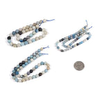 Natural Trolleite 6mm Gemstone Round Loose Beads Strand for DIY Bracelet Necklace Jewelry Making Bead - color: Trolleite, size: 6mm