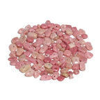 30in Rhodochrosite Natural Chip Stone Beads 5-8mm About 230pcs, Irregular Drilled Light Rosy Pink Bead for Bracelets Jewelry Making Supplies for Adults, DIY Crafts. - color: Rhodochrosite