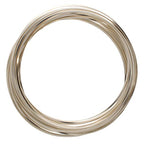 The Beadsmith Square Craft Wire - Medium Temper Beading Wire, Silver Color, 18 Gauge, 4 Yards - color: Silver, size: 18 Gauge, 4 Yard Coil